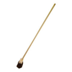 12" Newman & Cole Bassine Broom with Handle | Heavy Duty Garden Sweeper