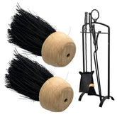 Newman and Cole Round Companion Brush Head - Pack of 2