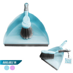 Duck Egg Dustpan and Brush Set