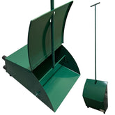 Long Handled Metal Dustpan | Industrial Lobby Dust Pan