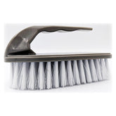 Iron Floor Scrubbing Brush | Stiff Nylon Hand Scrub Brush