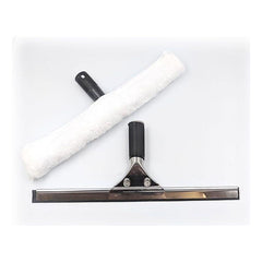 Stainless Steel Squeegee and Microfibre Applicator Set