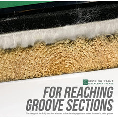 Fluffy Decking Paint Pad Refills – Pack of 2