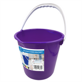 Purple 10L Colour Coded Cleaning Bucket with Spout