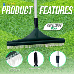 Artificial Grass Rake and Handle