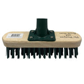 9" Stiff PVC Deck Scrub Brush Head Only
