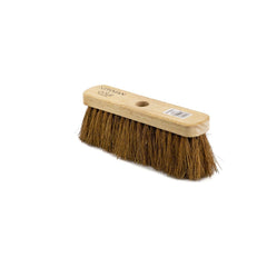 10" Newman & Cole Soft Coco Broom with Wooden Handle