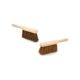 Sweeping Hand Brush Set | Soft Coco & Stiff Bassine Cleaning Brushes