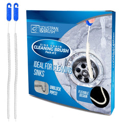 Flexible Drain & Sink Cleaning Brush | Pack of 2
