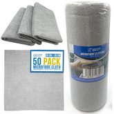 Microfibre Roll Cloth 50 Sheets | Tear Away Cleaning Cloths