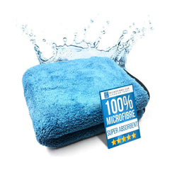 Thick Microfibre Drying Towel for Cars Glass & Polishing