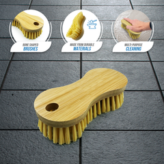 Bamboo Scrubbing Hand Brush