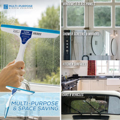 Window Squeegee Shower Screen Glass Cleaning Wiper Blade