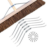 Newman & Cole Metal Broom Stays with Screws | Pack of 5