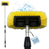 1.9m Telescopic Water-Fed Car Wash Brush | 2-Section Handle