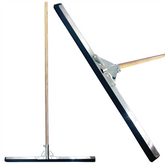 30" Foam Floor Squeegee with Handle – Black Floor Water Squeegee