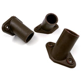 15/16" Plastic Broom Brackets | 23-24mm 2 Hole Pack of 3