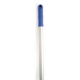 Blue Aluminium Colour Coded Screw Fit Metal Hygiene Brush Mop Handle