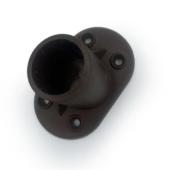 1 1/8" Plastic Broom Bracket | 28-29mm 4 Hole Socket