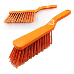 Replacement Hand Brush – Stiff PVC Bristles Orange Sweep Brush