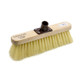 12" Newman & Cole Soft Synthetic Broom Head with Plastic Bracket