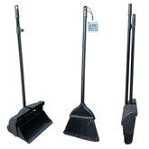 Long Handled Dustpan and Brush Set – Upright Floor Cleaner for Easy Cleaning