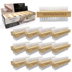 Newman & Cole Wooden Nail Brush | Pack of 12
