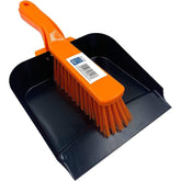 Metal Dustpan and Brush Set – Soft PVC Heavy Duty Cleaner