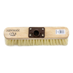 12" Newman & Cole Soft Synthetic Broom Head with Plastic Bracket