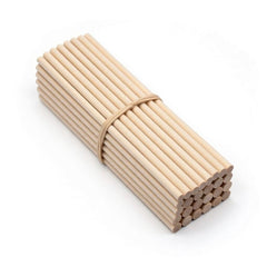 25 Pack 1 1/8" (28-29mm) Value Broom Handles  4ft (120cm)