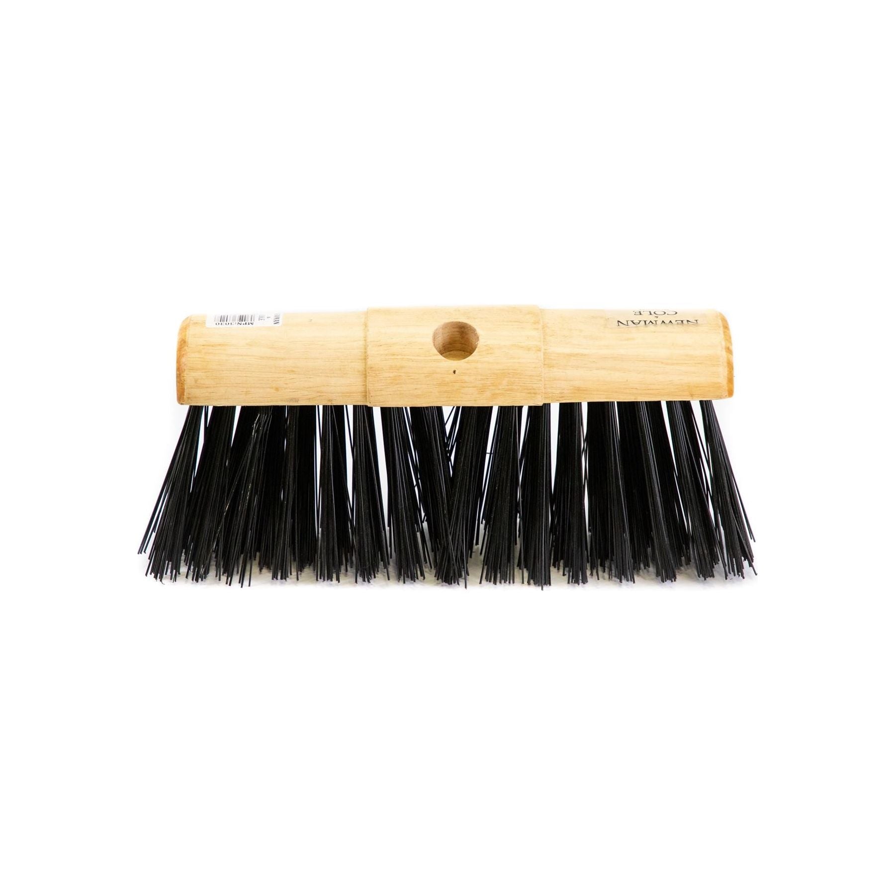 Newman and Cole 13" Synthetic Saddle Broom Head with Hole