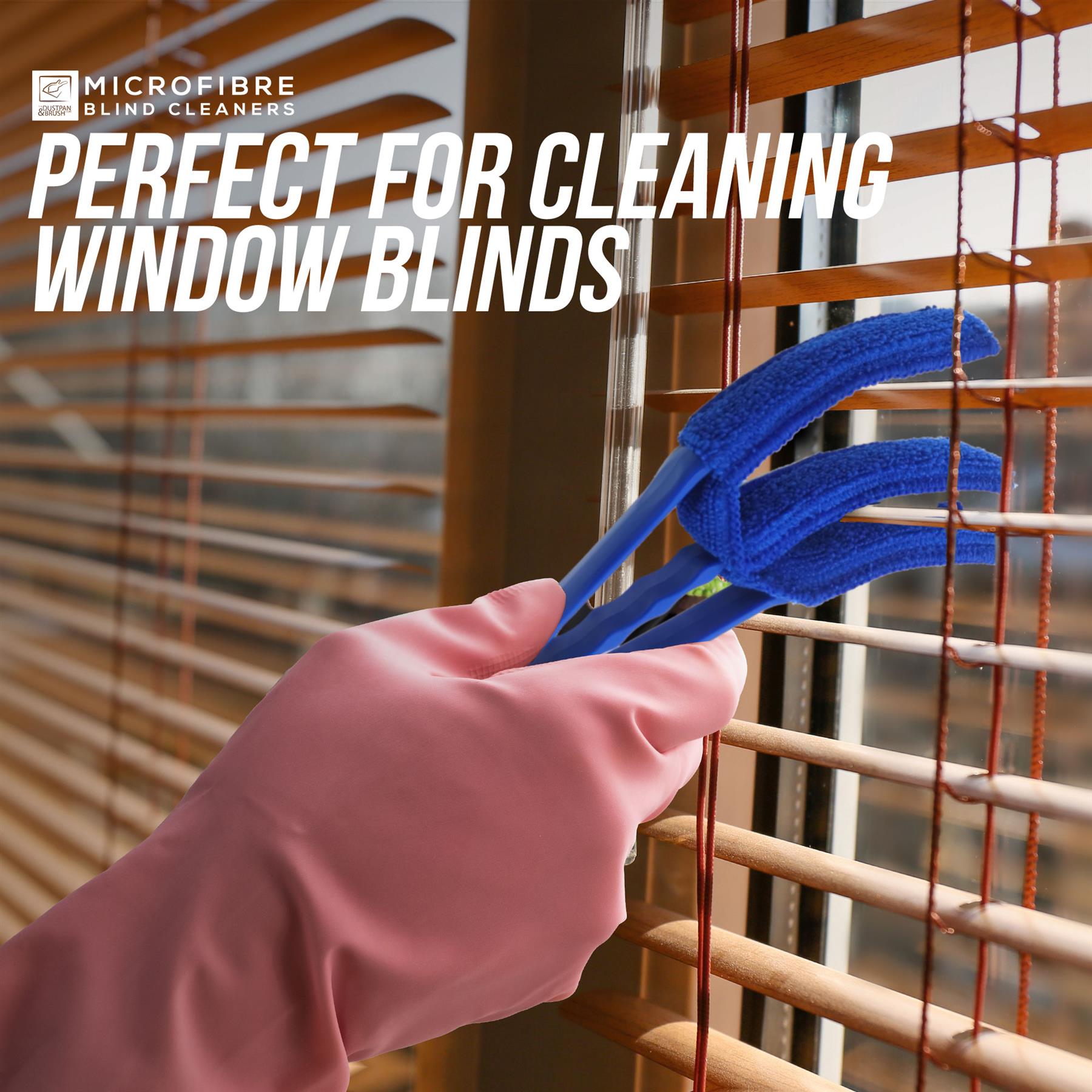 Microfibre Blind Cleaner Set with Brush