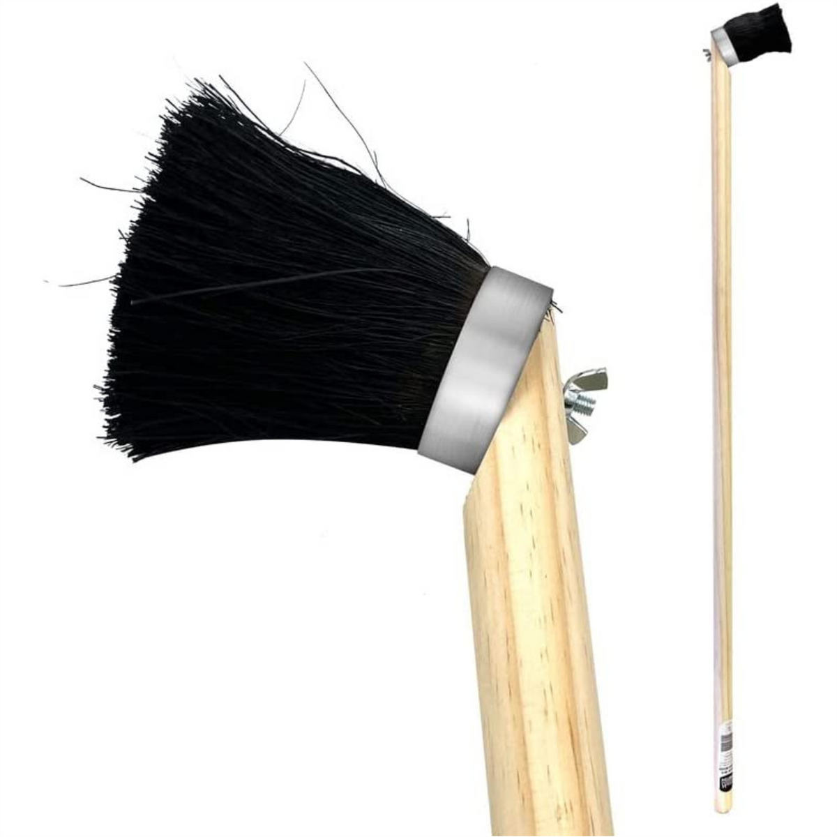 Long Handled Tar Brush | Soft Bristle Cleaning Brush