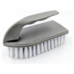 Iron Floor Scrubbing Brush | Stiff Nylon Hand Scrub Brush