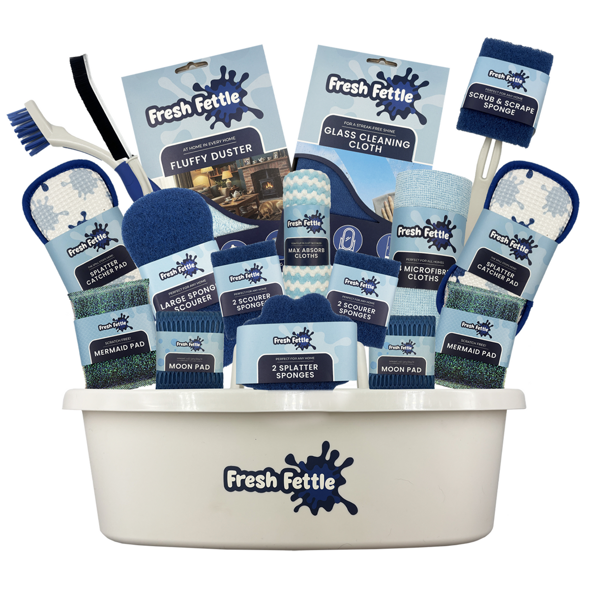 Fresh Fettle Complete Cleaning Caddy Cleaning Bundle