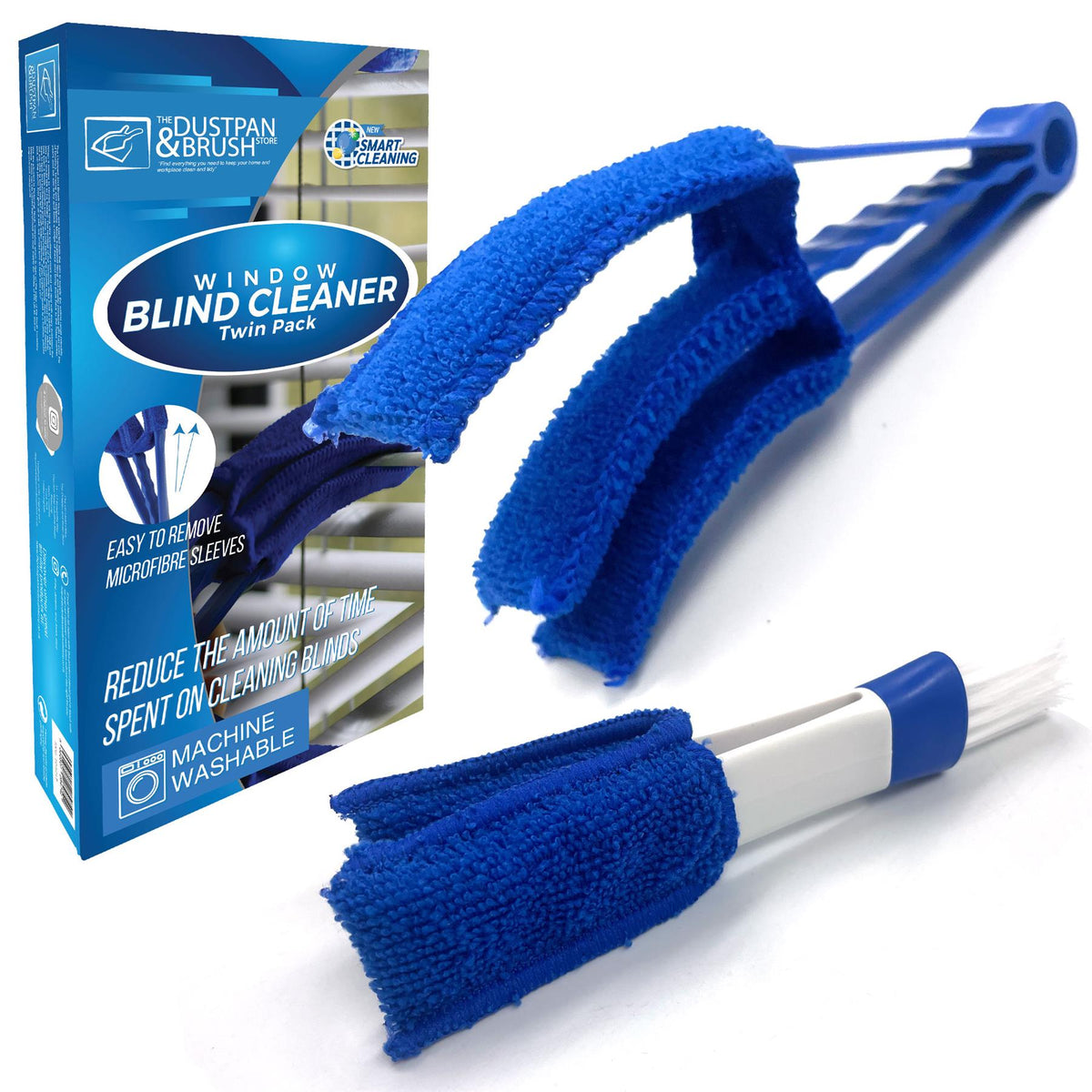 Microfibre Blind Cleaner Set with Brush