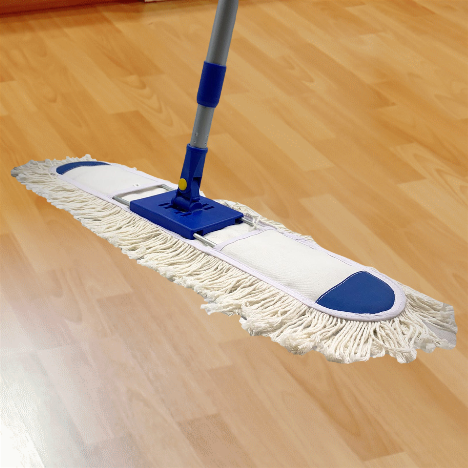 24" Flat Dust Mop with 130cm Telescopic Handle
