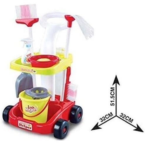 Childs Play Cleaning Trolley  Set