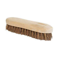 Traditional Stiff Bassine Scrubbing Brush | Wooden Hand Scrub Brush
