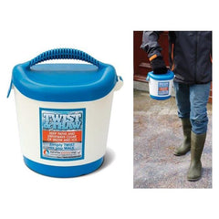 Hand Held Rock Salt & Grit Spreader Shaker for Paths & Driveways