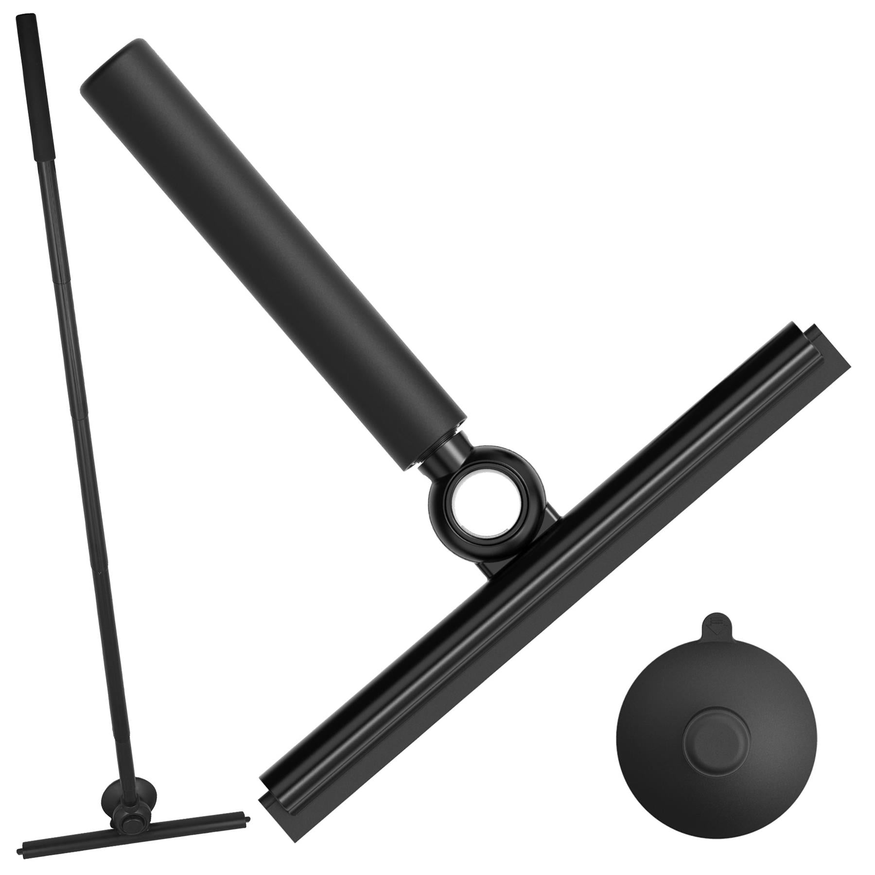 Squeegee with Telescopic Handle and Rotatable Head