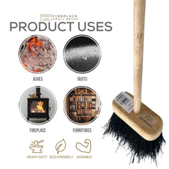 Fireside Companion Hearth Brush and Handle