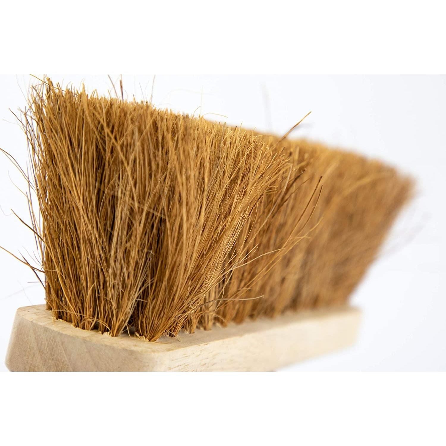 Newman and Cole Natural 10 Inch Soft Coco Broom Head with Plastic Socket