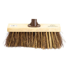 Newman and Cole 13" Bass & Cane Flat Broom Head with Plastic Socket