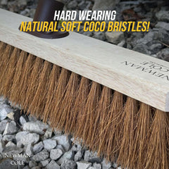 18" Newman & Cole Soft Coco Broom | Outdoor Decking Brush