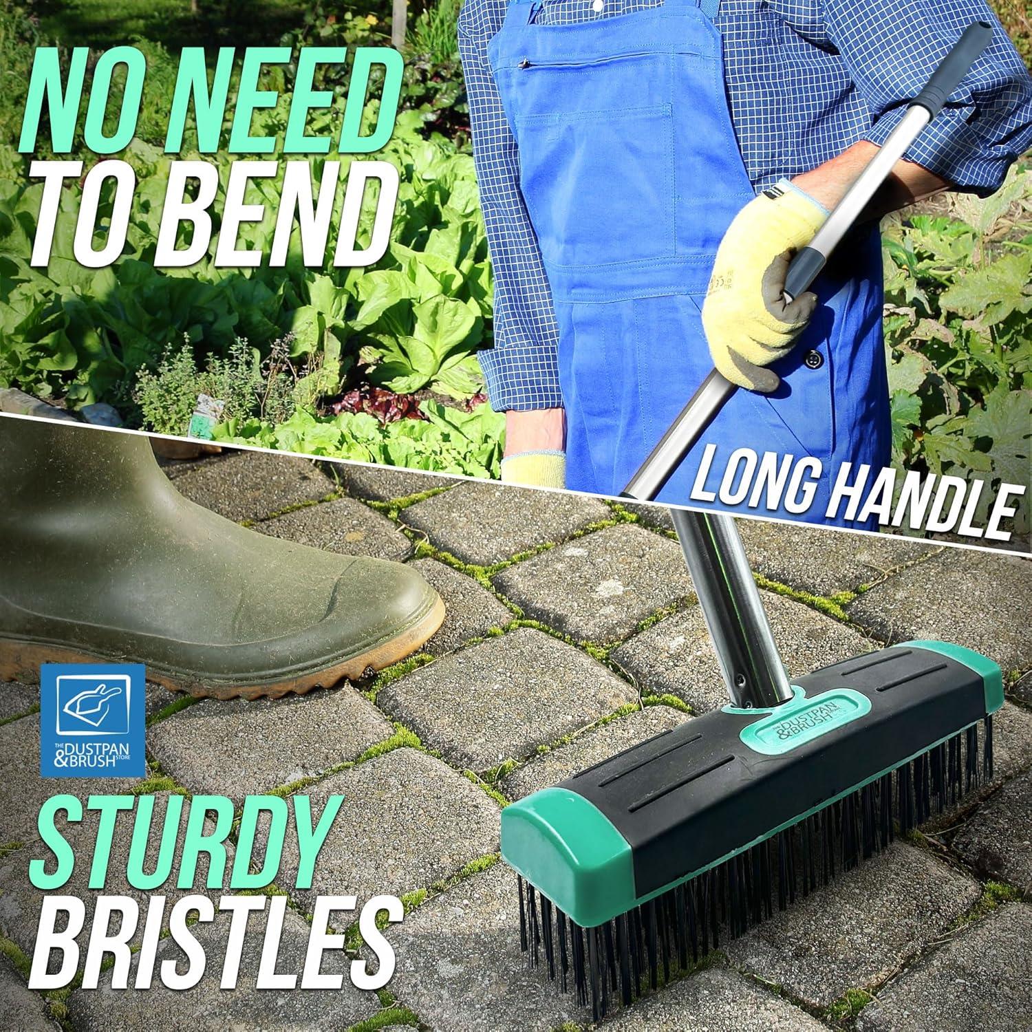 Driveway & Patio Cleaning Brush Kit – Wire Weed & Moss Remover