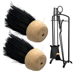Newman and Cole Round Companion Brush Head - Pack of 2