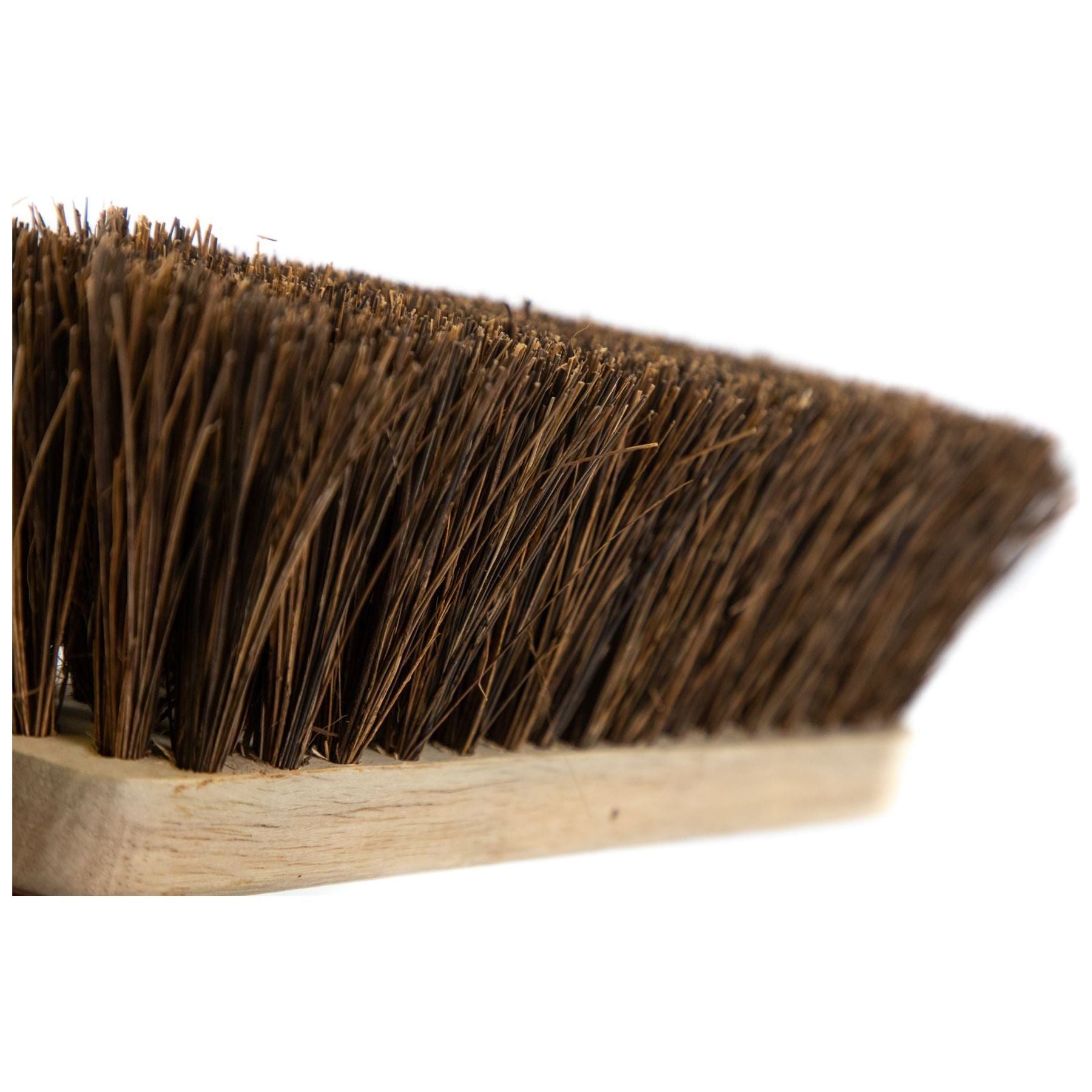 12" Newman & Cole Bassine Broom with Handle | Heavy Duty Garden Sweeper