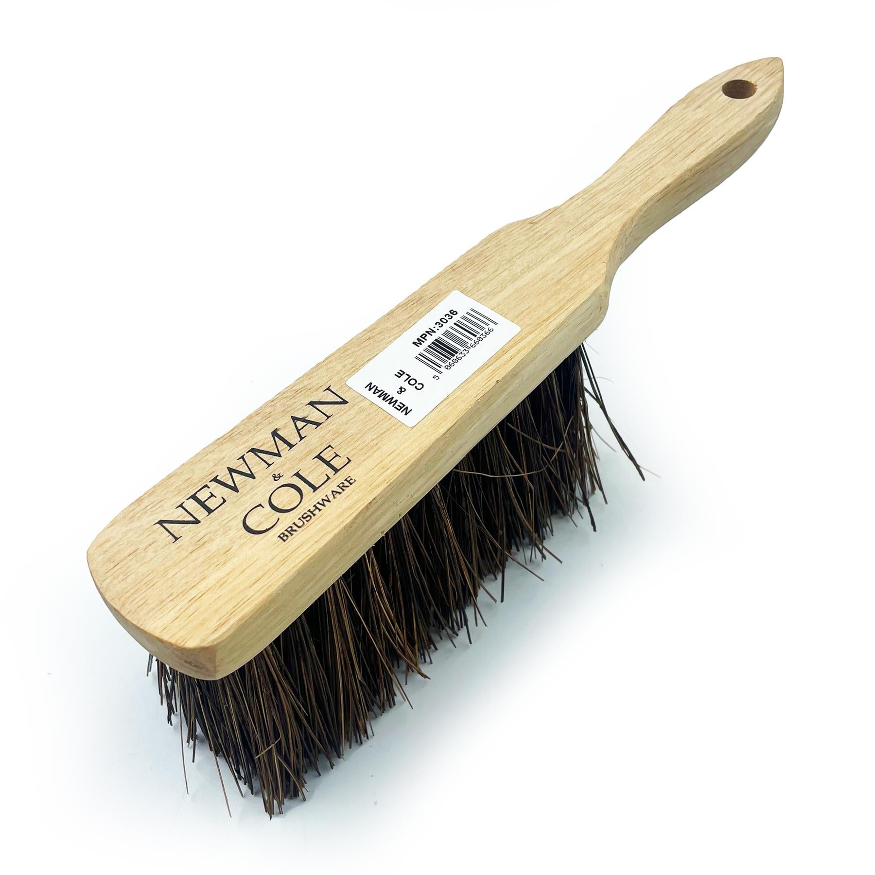 Newman and Cole Natural Stiff Bassine Wooden Hand Brush