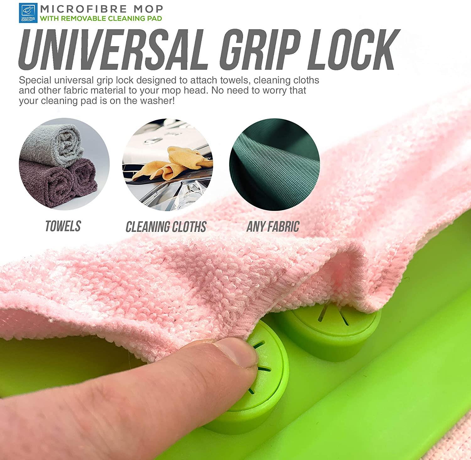 Microfibre Flat Mop for Laminate Wood & Hard Floors
